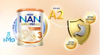 Sữa Nan Infinipro A2 tốt cho hệ tiêu hoá của trẻ