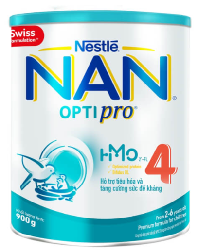 Nan optipro 4 dành cho trẻ từ 2-6 tuổi