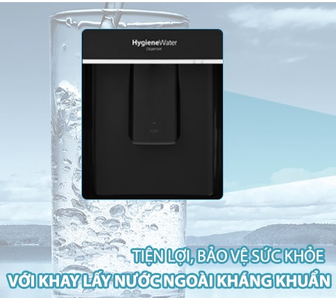Tủ lạnh panasonic 410 lít với thiết kế khay lấy nước bên ngoài vừa tiện lợi vừa an toàn cho sức khỏe