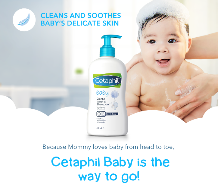 Sữa tắm em bé Cetaphil